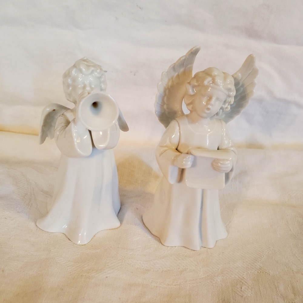 Vintage 1986 exclusive edition Recco angels, Gloria and Love